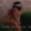 Nude wife in bad